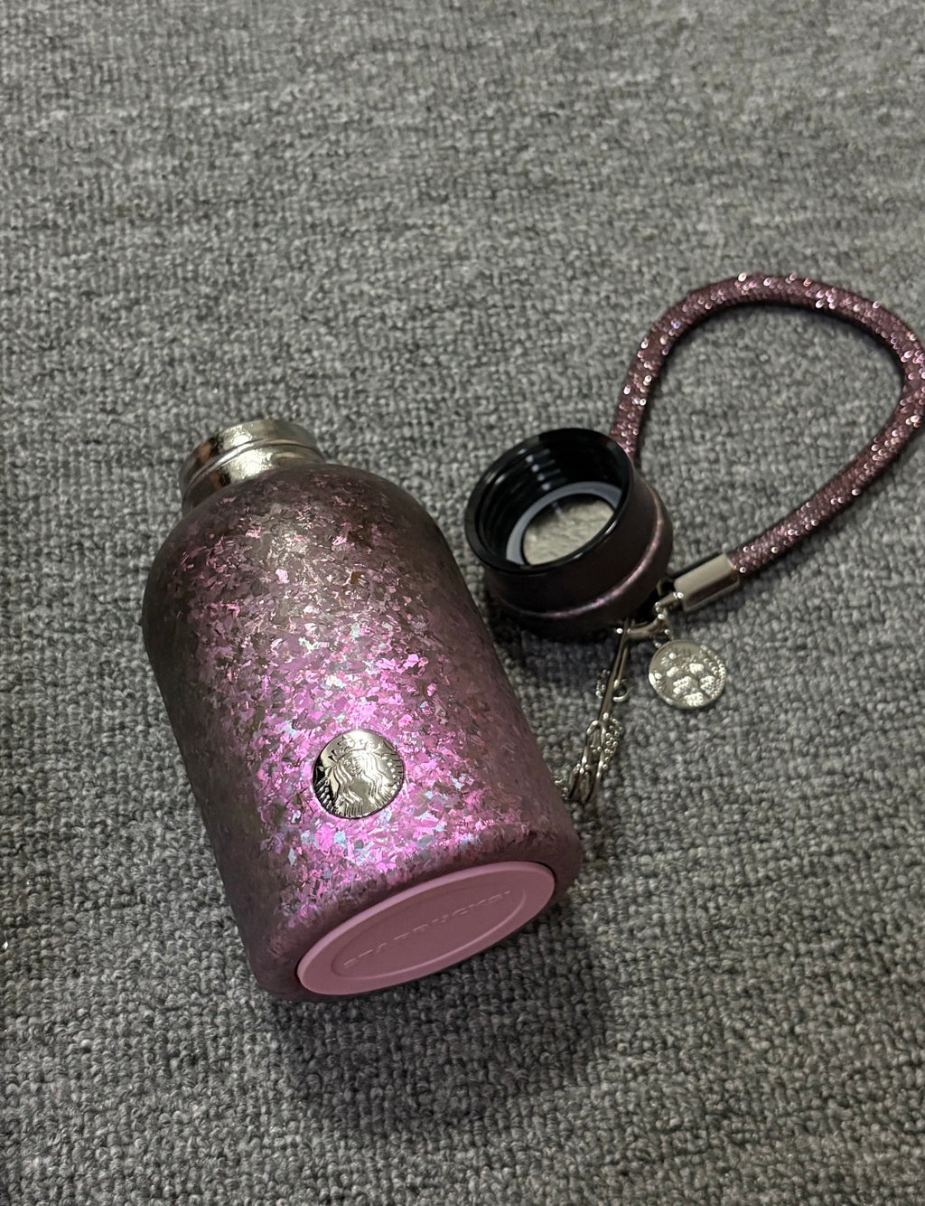 Starbucks BalletRock Chubby Dark Purple Flask