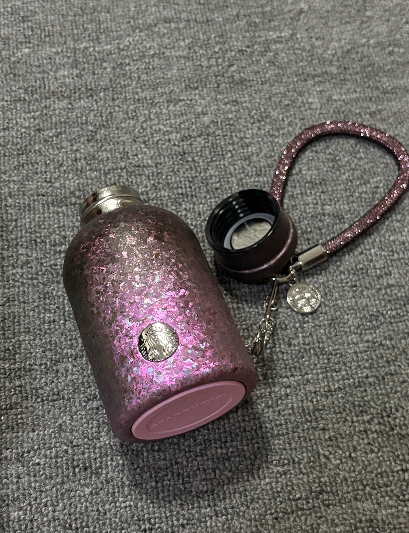 Starbucks BalletRock Chubby Dark Purple Flask