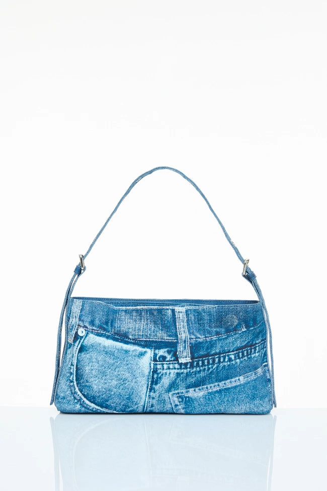 GentleWoman Heart Denim Shoulder Bag