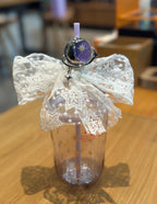 Starbucks Galaxy Lace Straw Tumblr