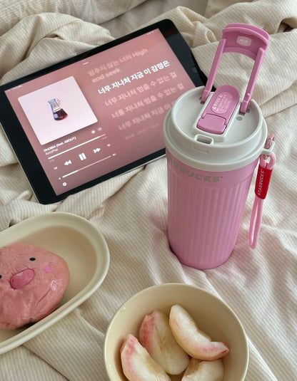 Starbucks Barbie Pink Tumblr