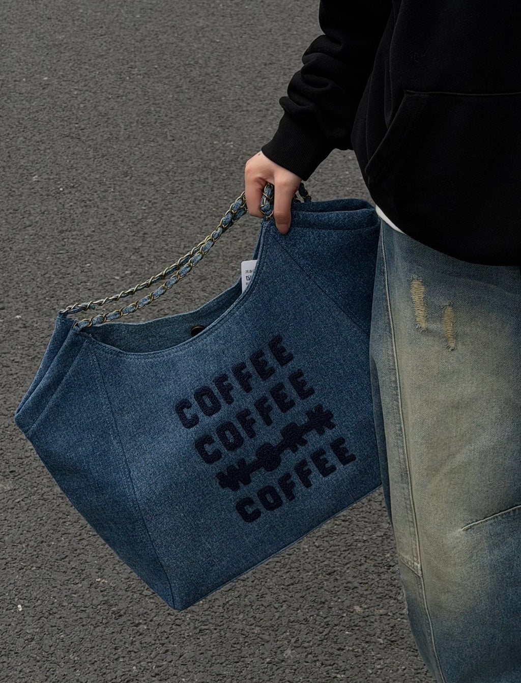 Starbucks Denim Shoulder Bag