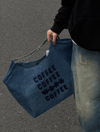 Starbucks Denim Shoulder Bag