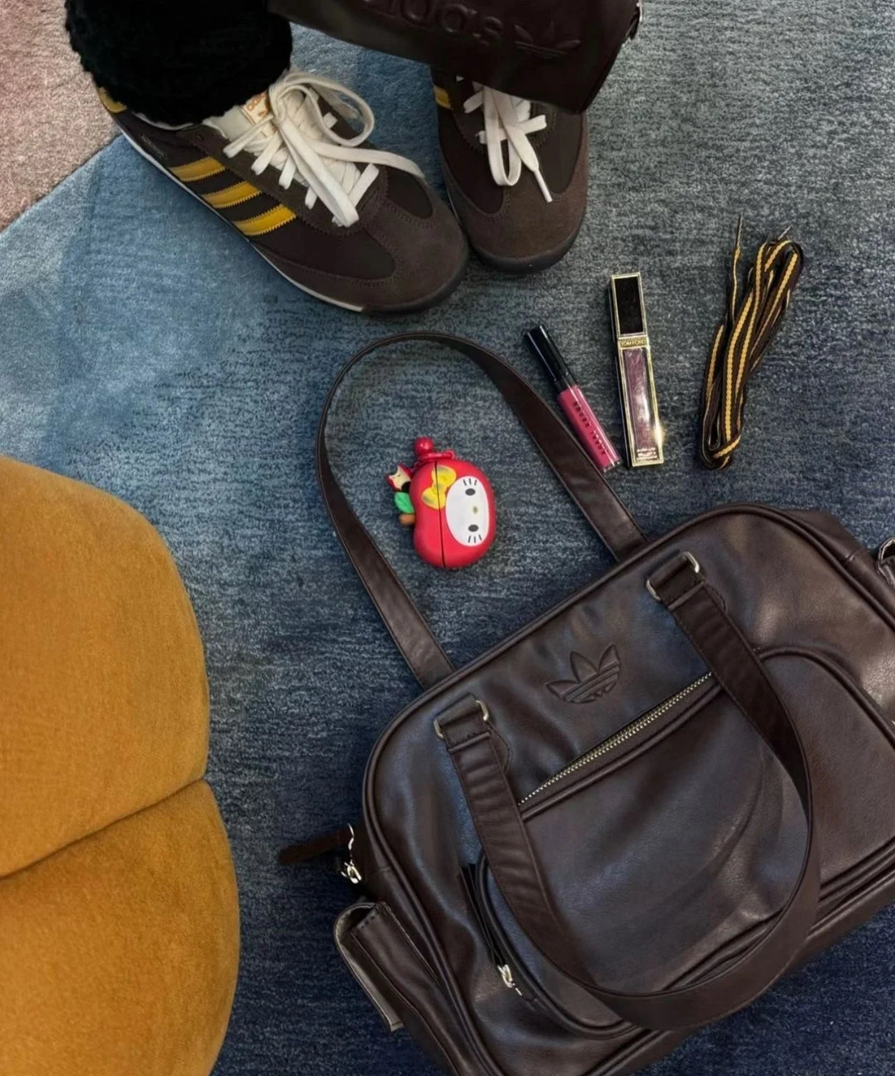 Adidas Vintage Leather Bag