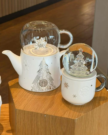 Starbucks Winter SnowGlobe Mug
