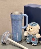 Starbucks Denim Bear Tumblr