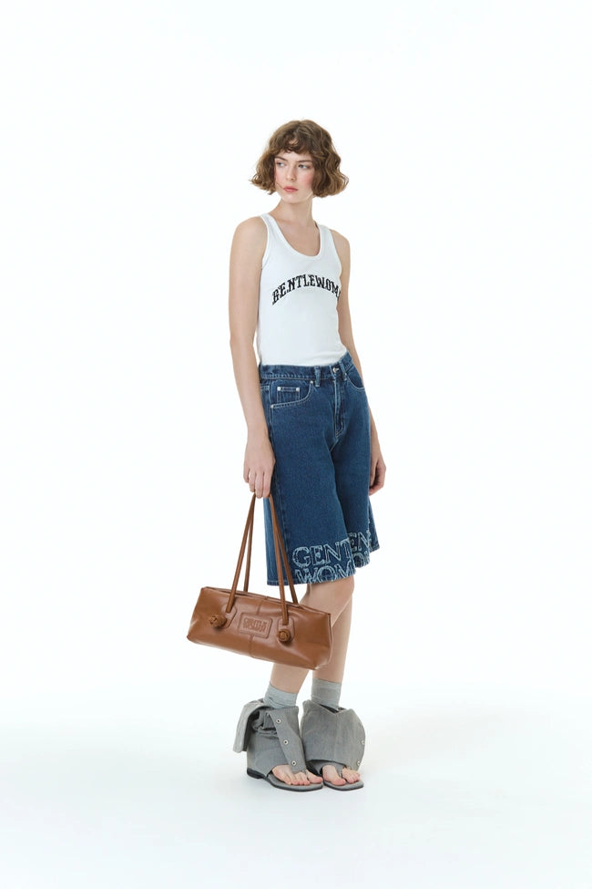 GentleWoman Leather Brown Slinky Bag