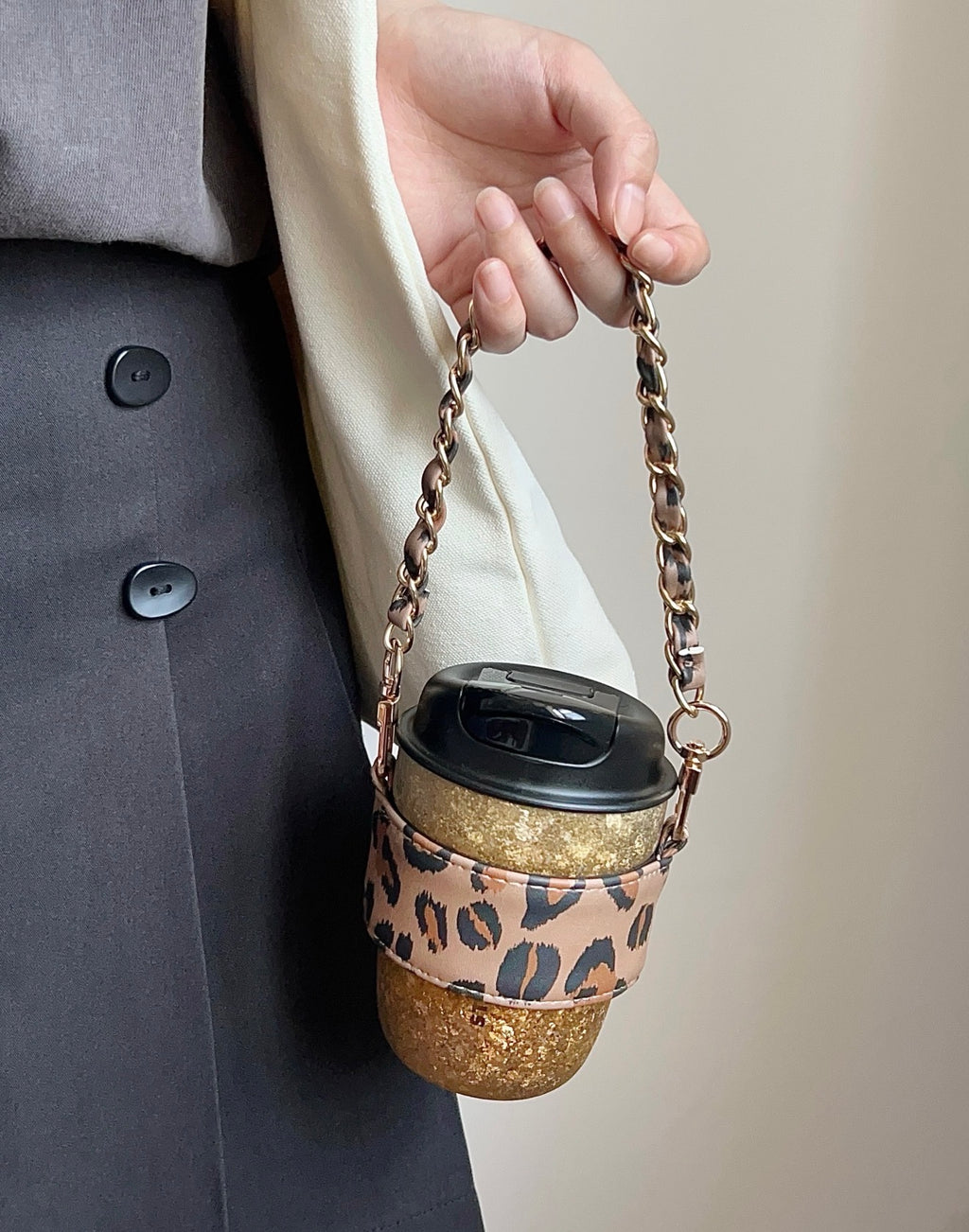 Starbucks Leopard Bling Chubby Tumblr