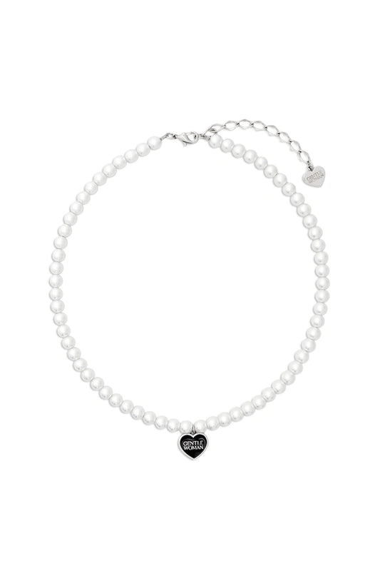 GentleWoman Love Pearl Necklace