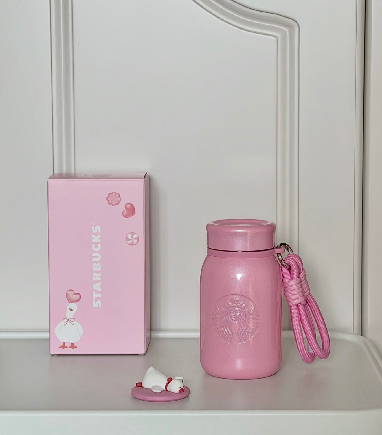 Starbucks Sleepy Duck Chubby Flask