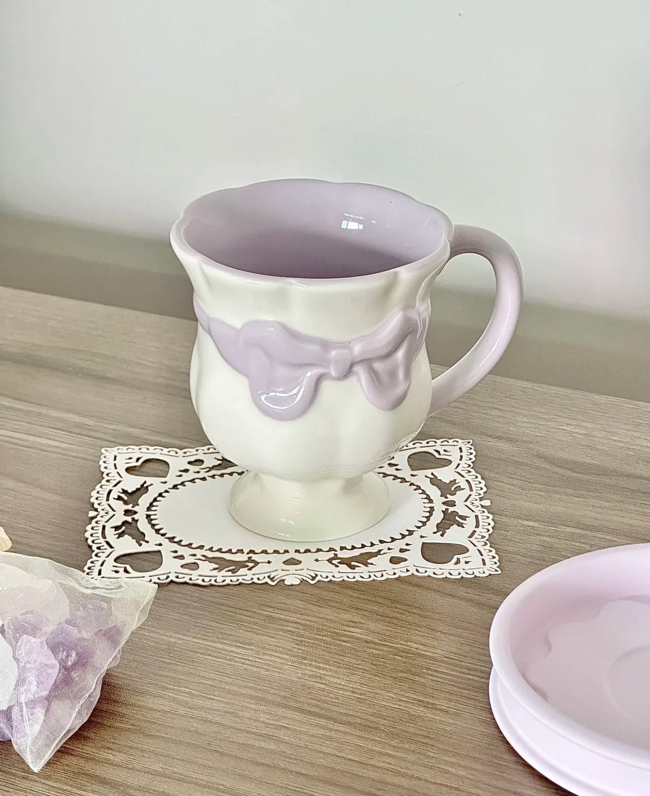 Starbucks Purple Bow Mug