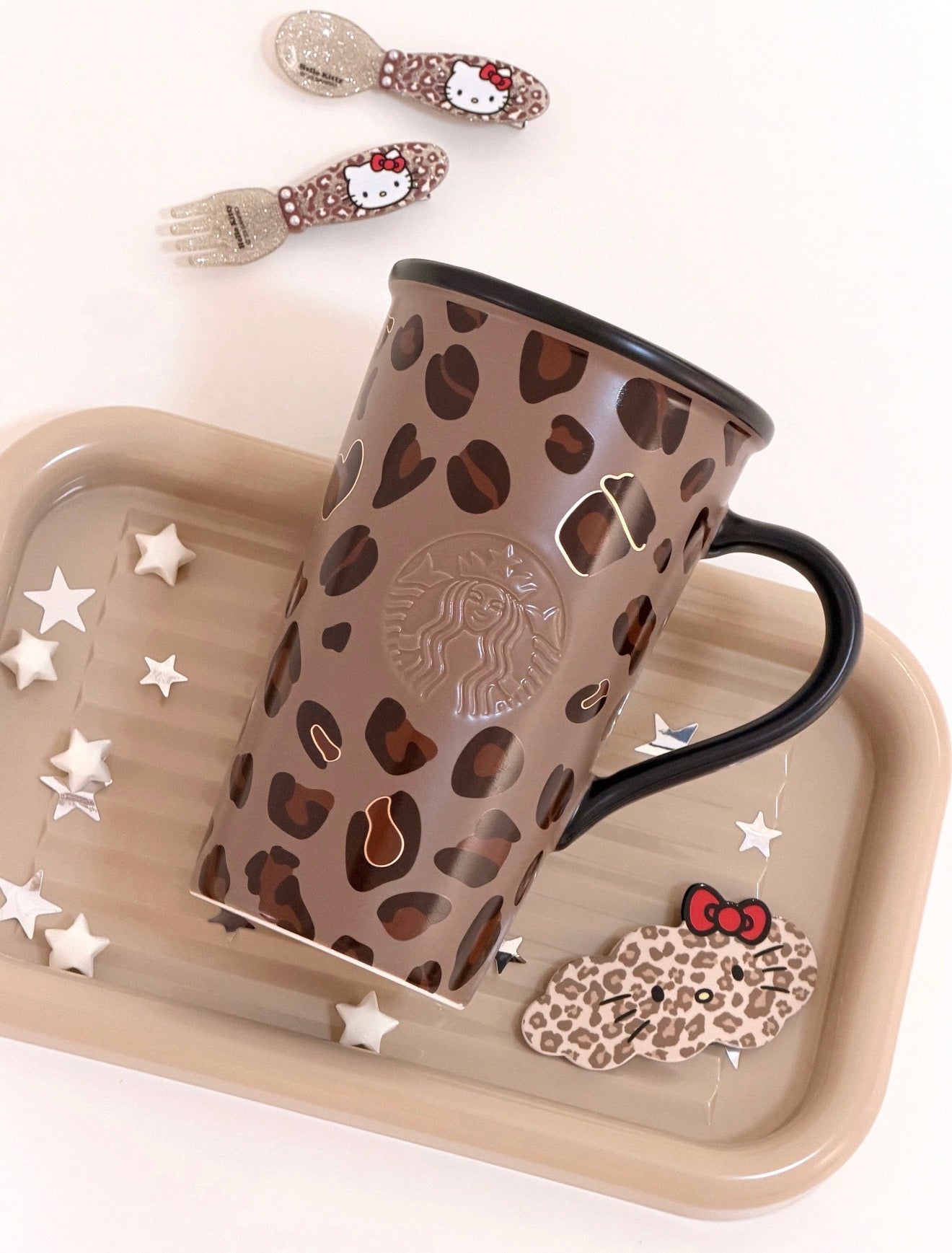 Starbucks Leopard Tall Mug