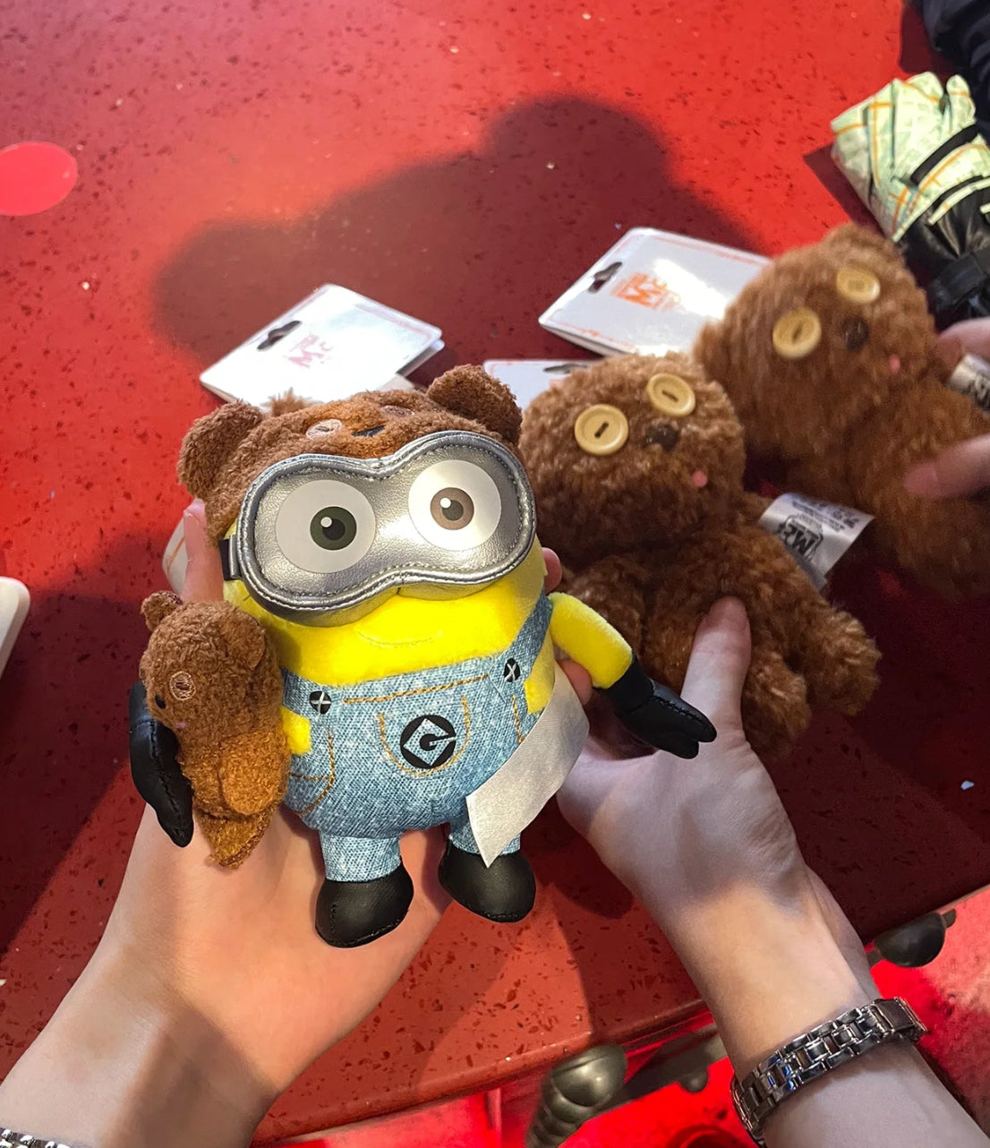 Minion in Tim Keychain