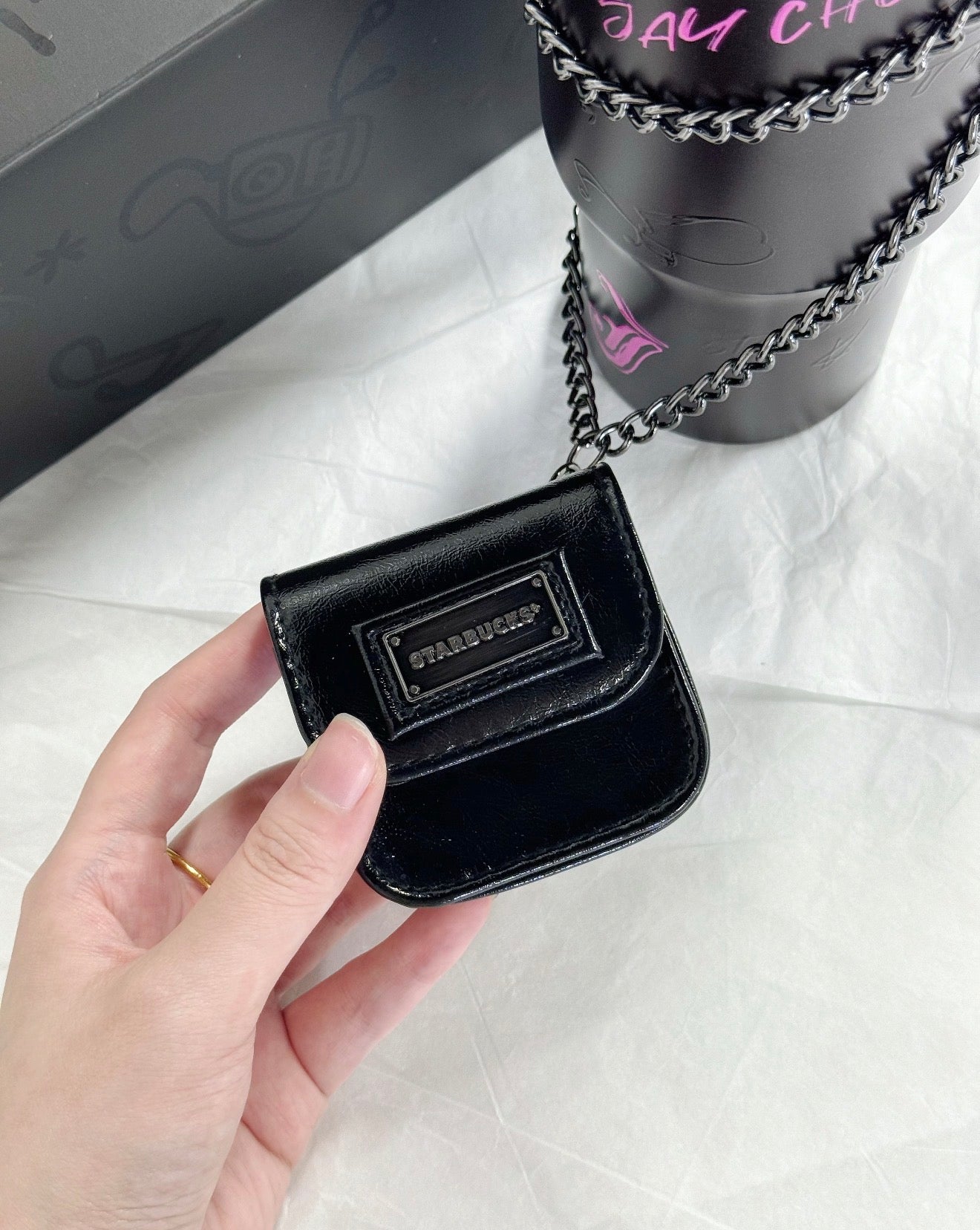 Starbucks JayChou Side Handle with Pouch
