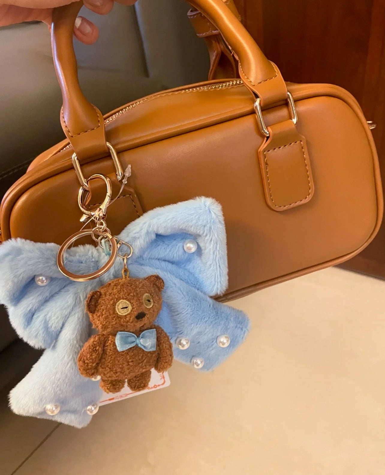 Tim Brown Leather Bag