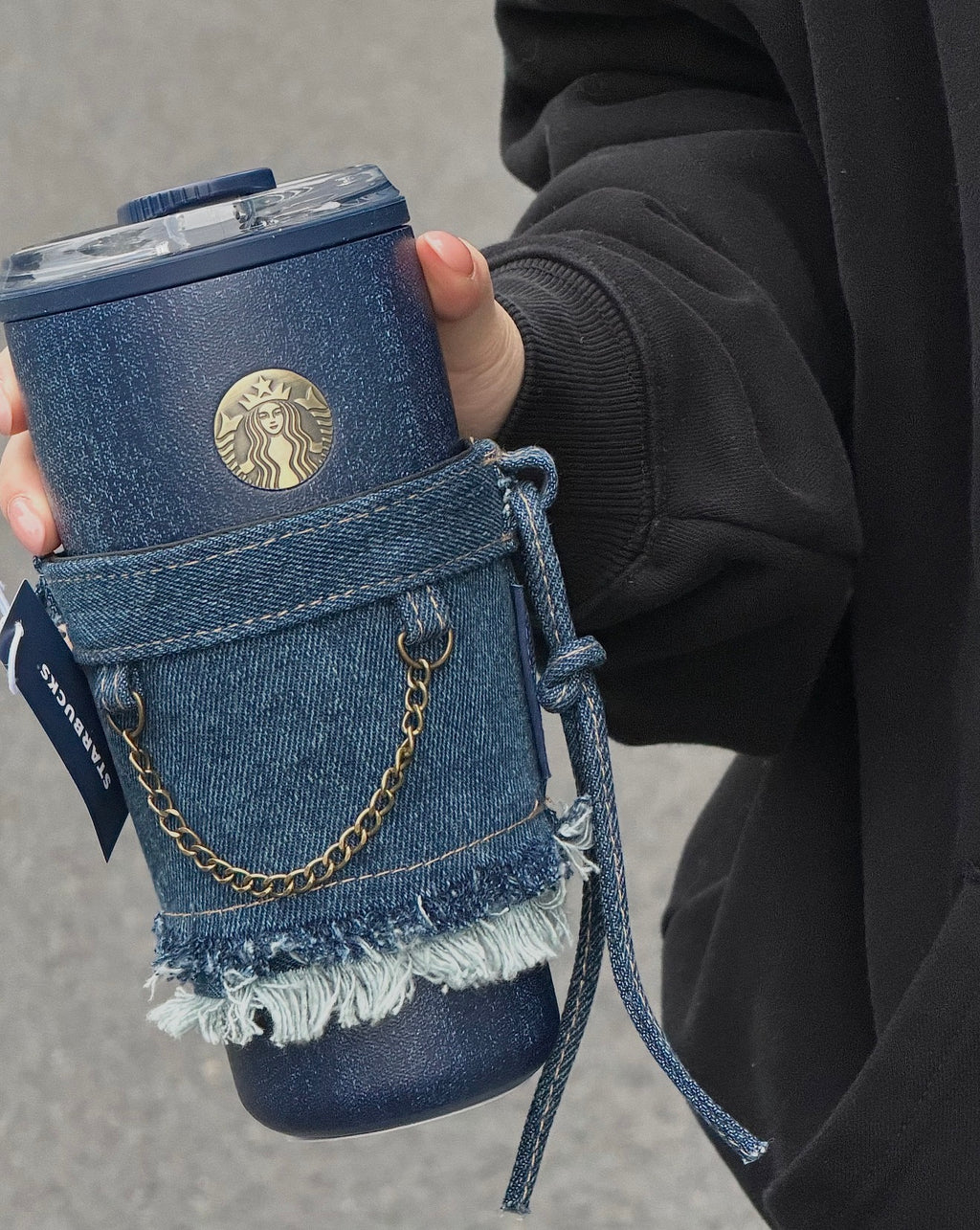 Starbucks Denim Coffee Tumblr