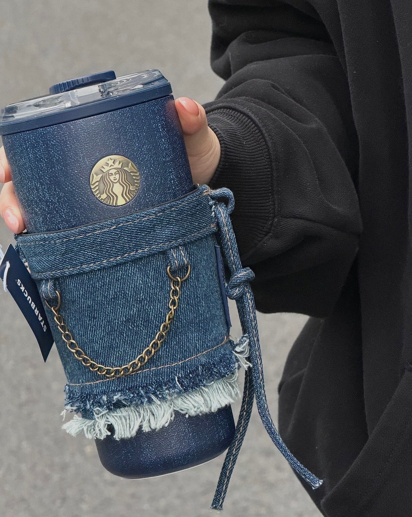 Starbucks Denim Coffee Tumblr