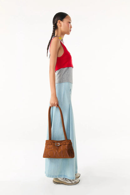 GentleWoman Suede Ballerina Bag