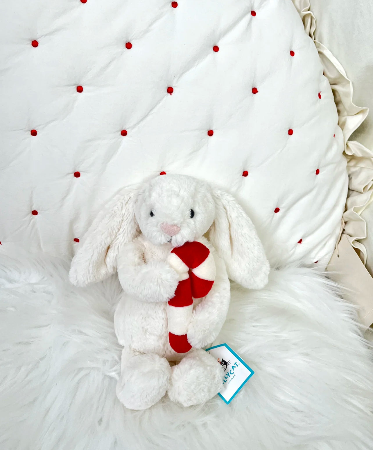 JellyCat Xmas Candy Bar Bunny