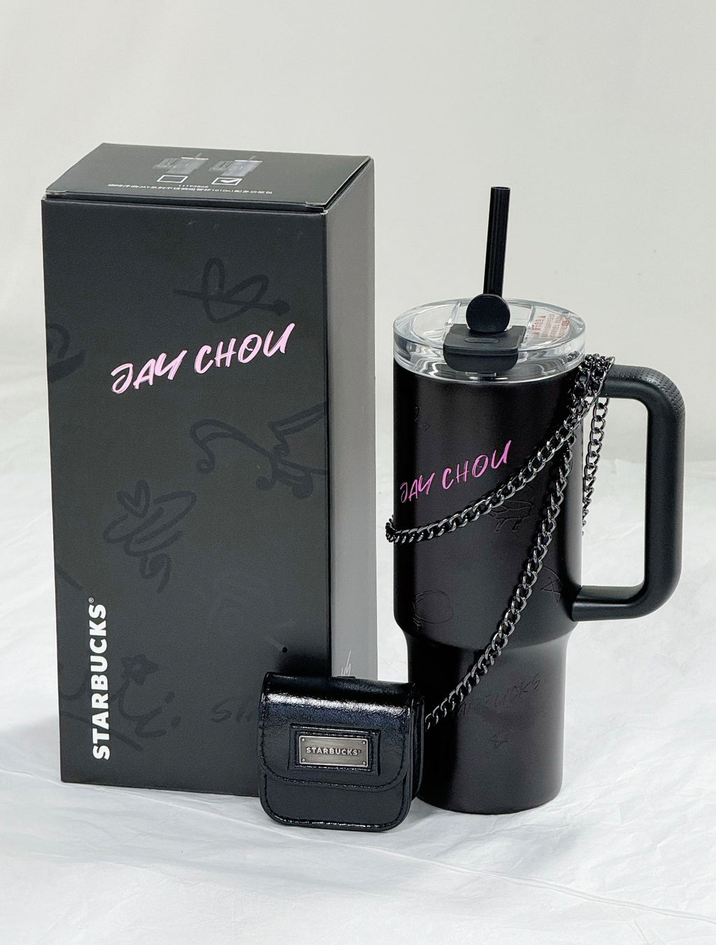 Starbucks JayChou Side Handle with Pouch