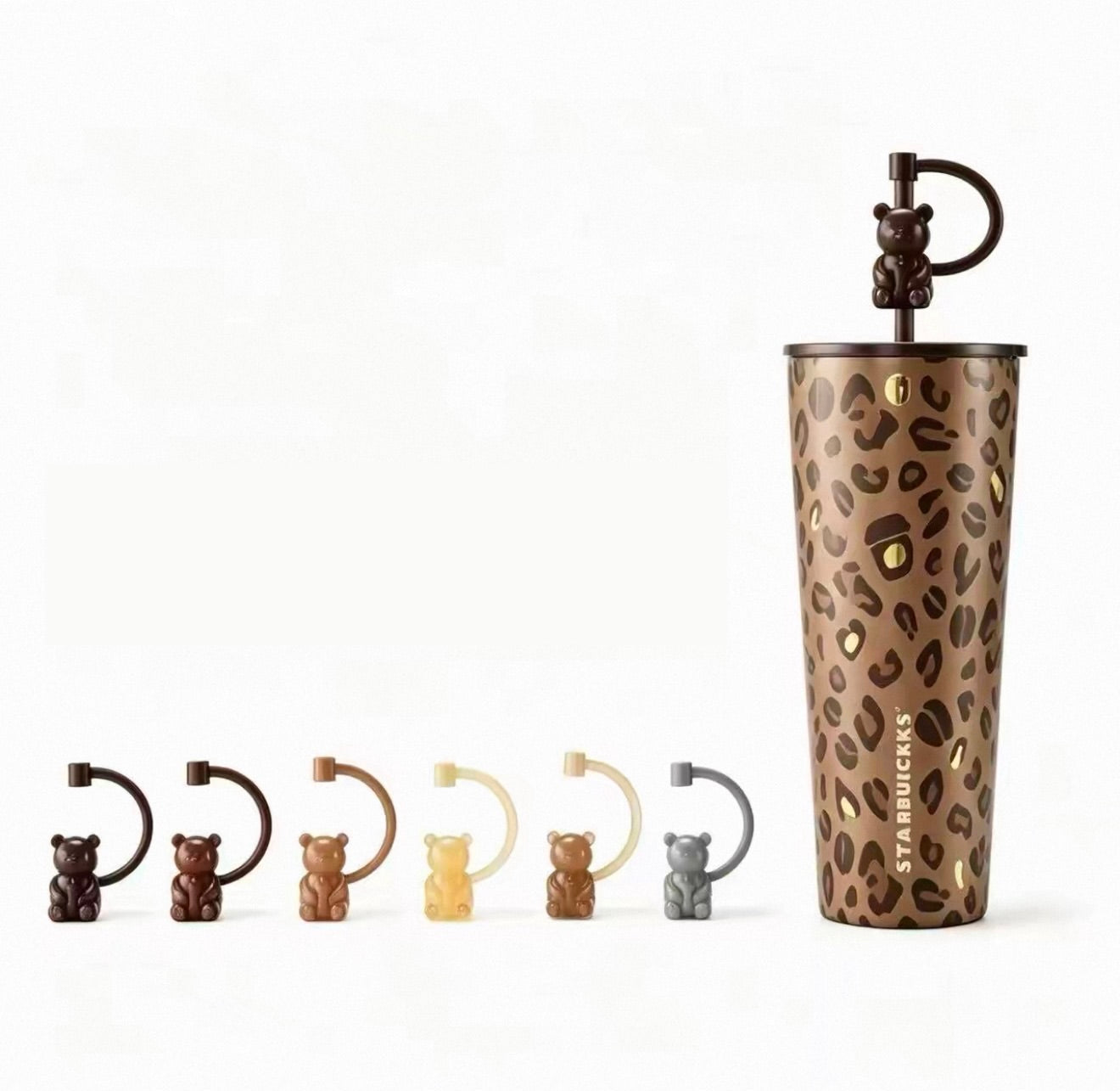 Starbucks Leopard Straw Tumblr