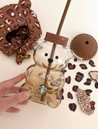 Starbucks Leopard Brown Bear Tumblr