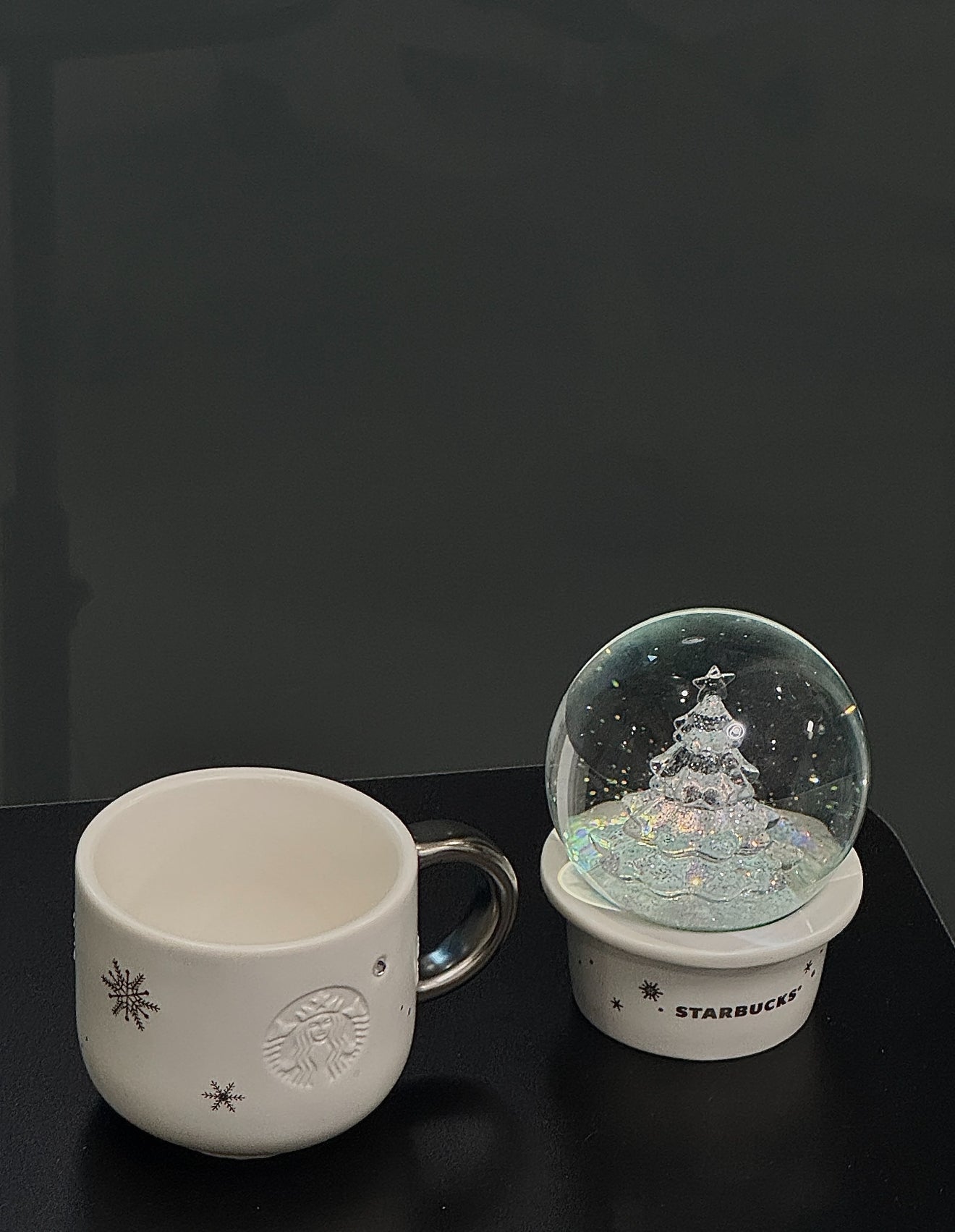 Starbucks Winter SnowGlobe Mug