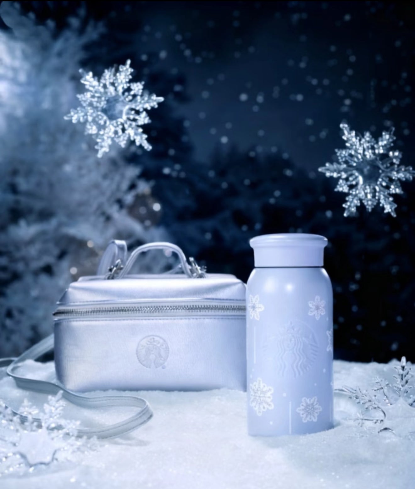Starbucks Winter Tumblr With Bag Set