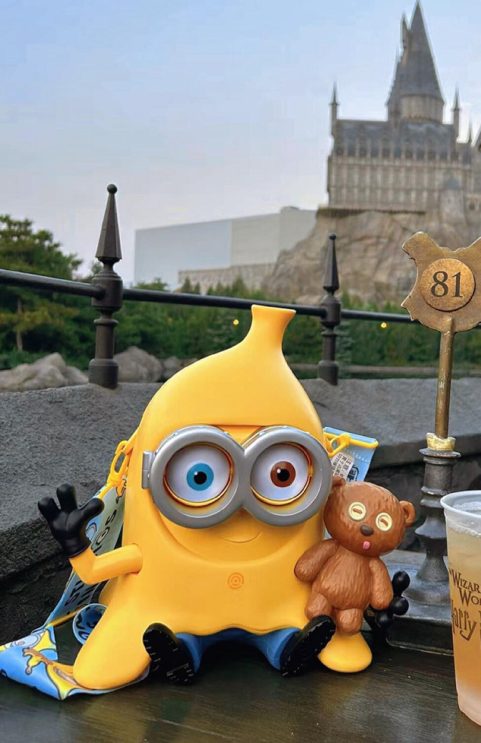 Minions Banana Bob Popcorn Bag Limited