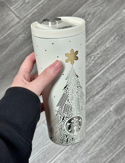 Starbucks Winter Christmas Thermos Tumblr