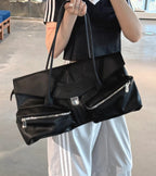 Adidas New Black Leather Bag