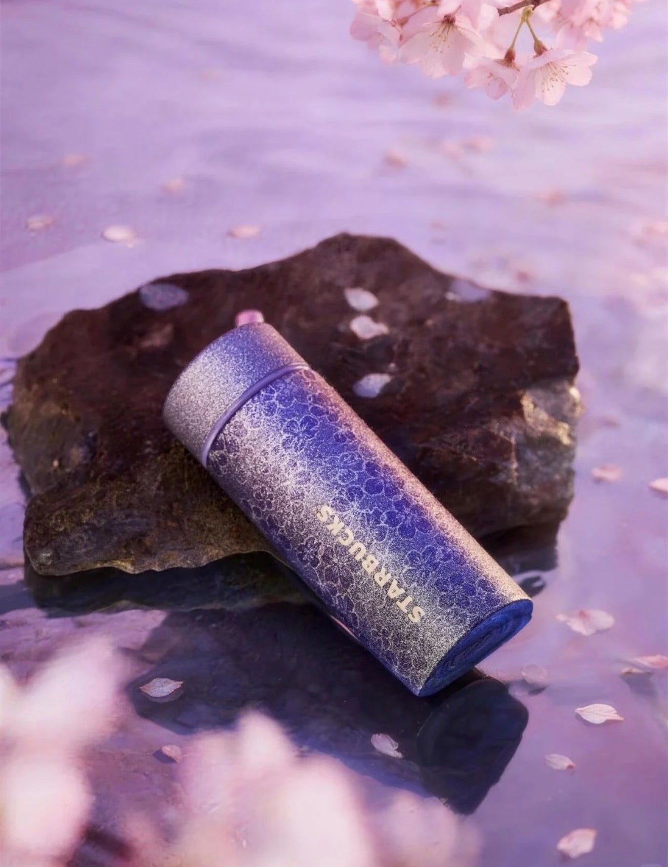 Starbucks Sakura Glittery Tumnlr