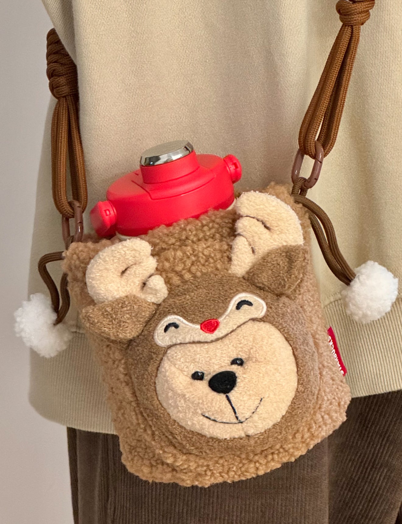 Starbucks Christmas Reindeer Chubby Flask