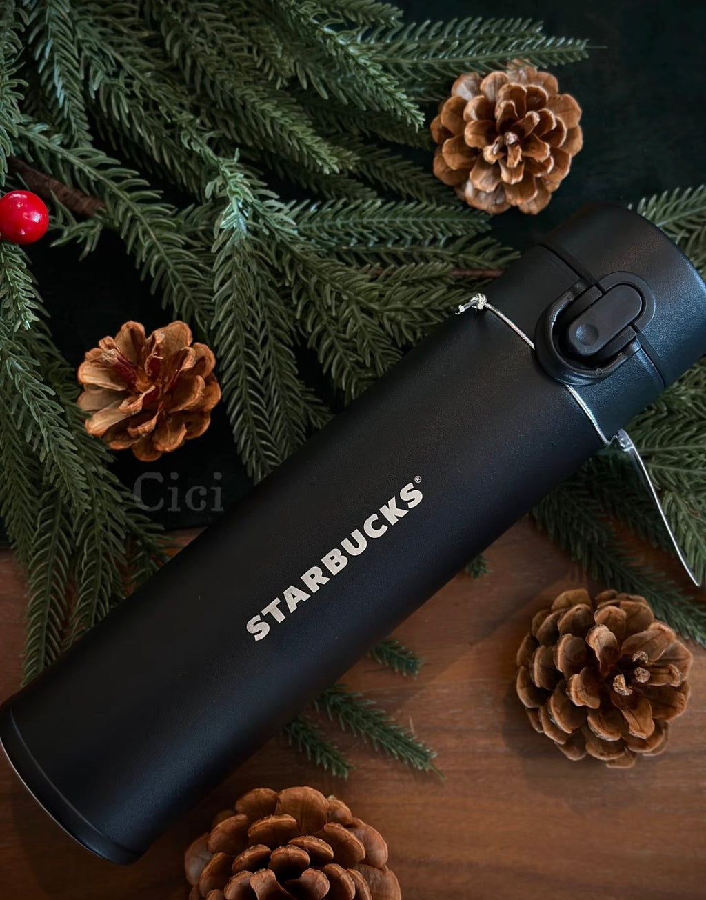 Starbucks All Black Slim Tumblr