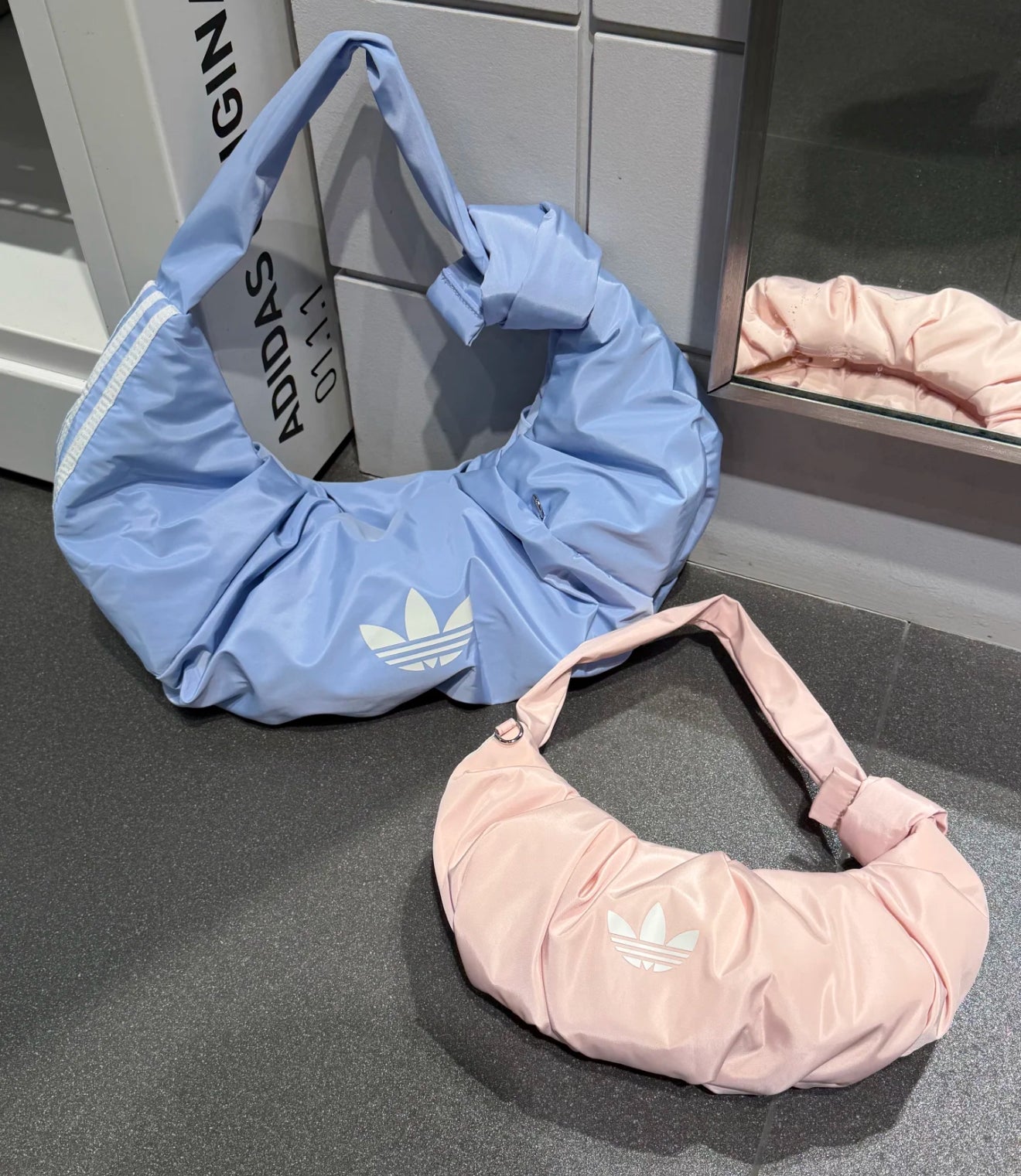Adidas Pastel Croissant Bag