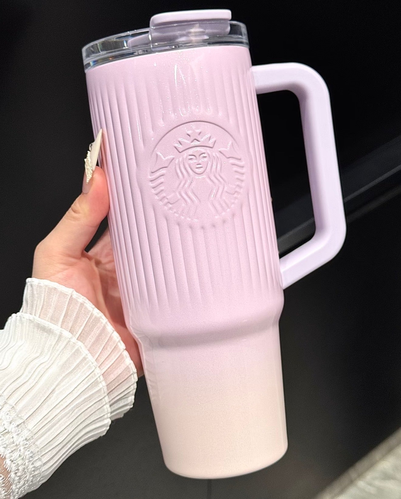 Starbucks Sakura Gradient Purple Tumblr