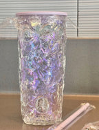 Starbucks Sakura Straw Glass Cup