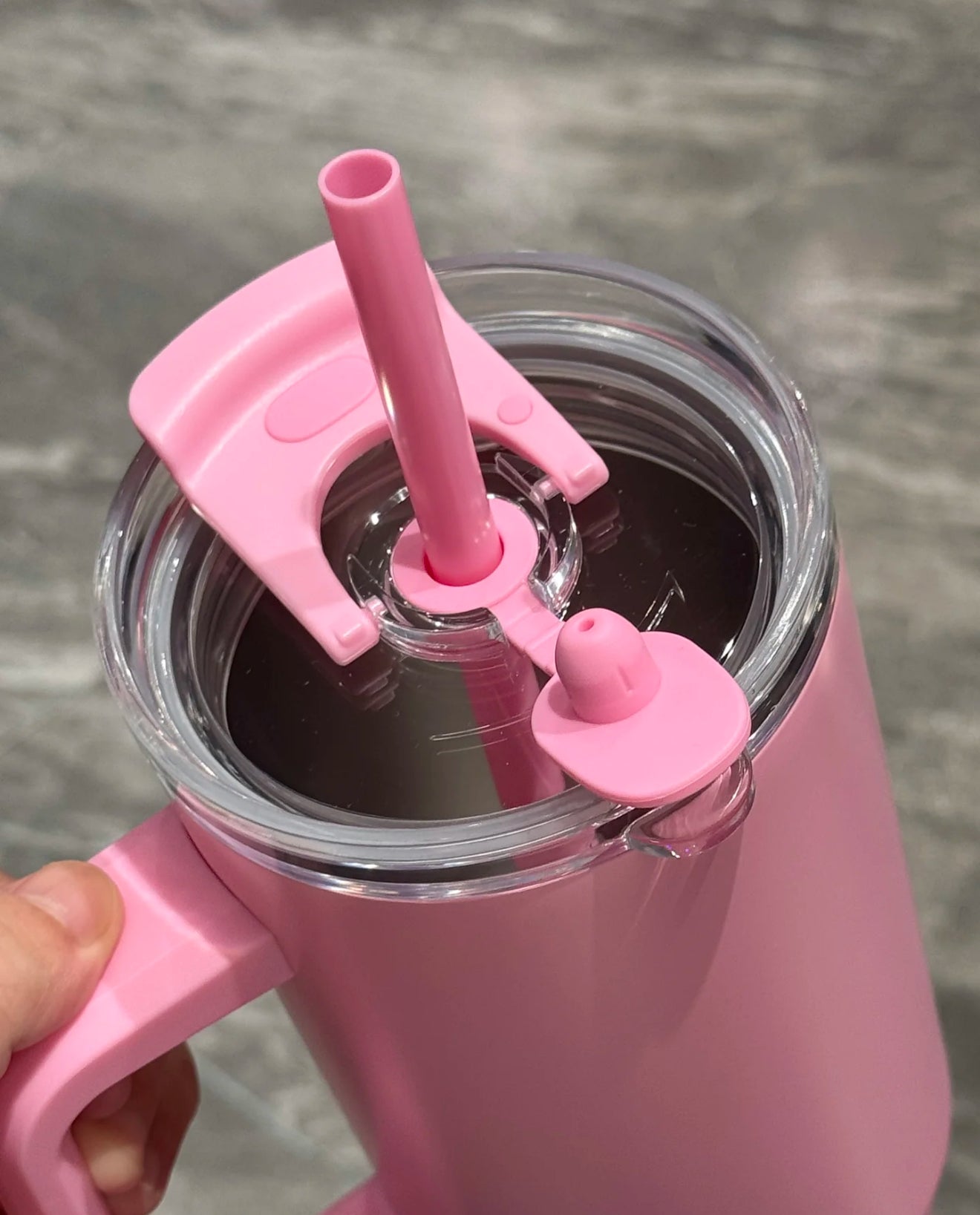 Starbucks Barbie Pink Side Handle Flask