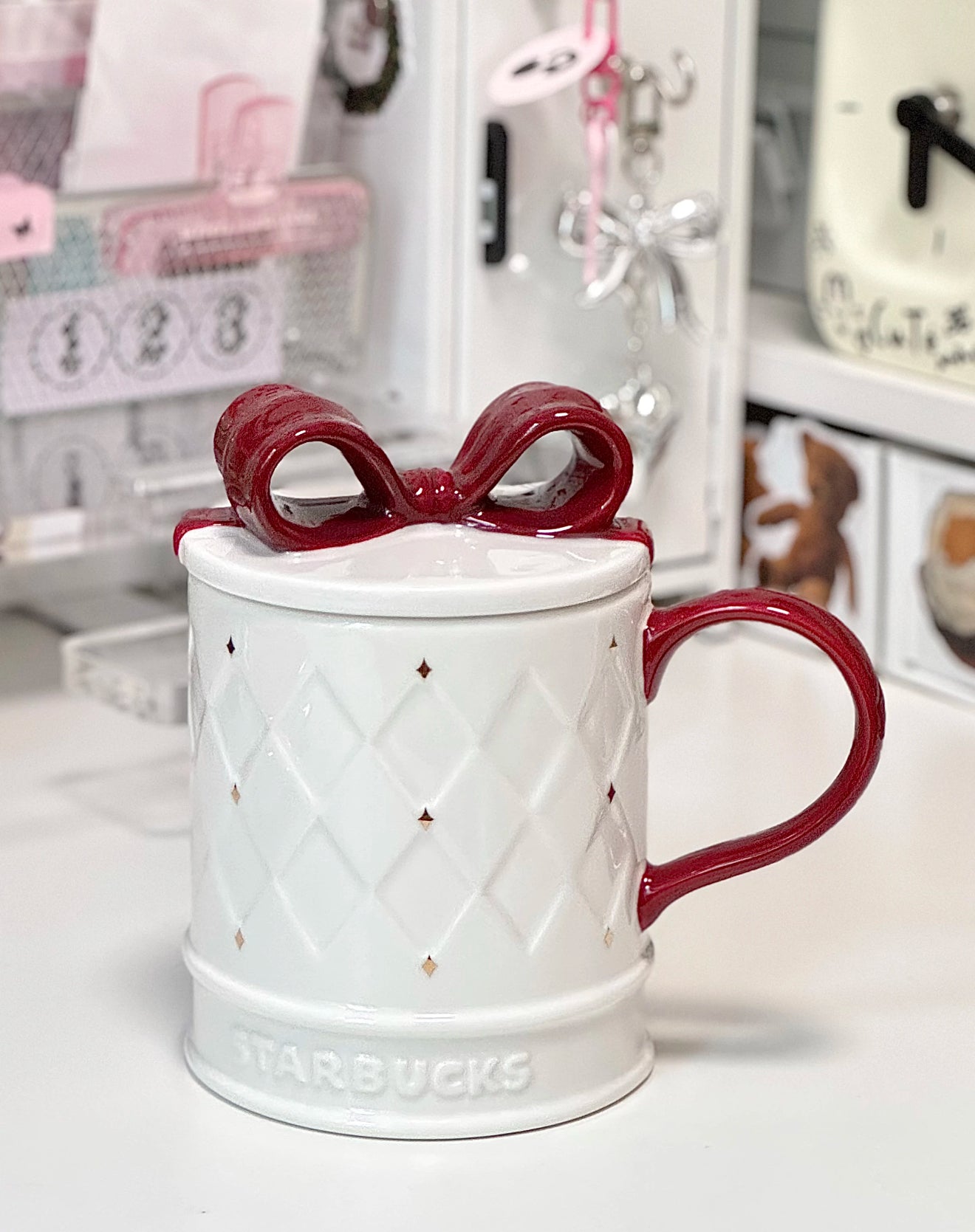 Starbucks Christmas Bow Mug