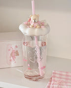 Starbucks x 520 Pink Glass Cup