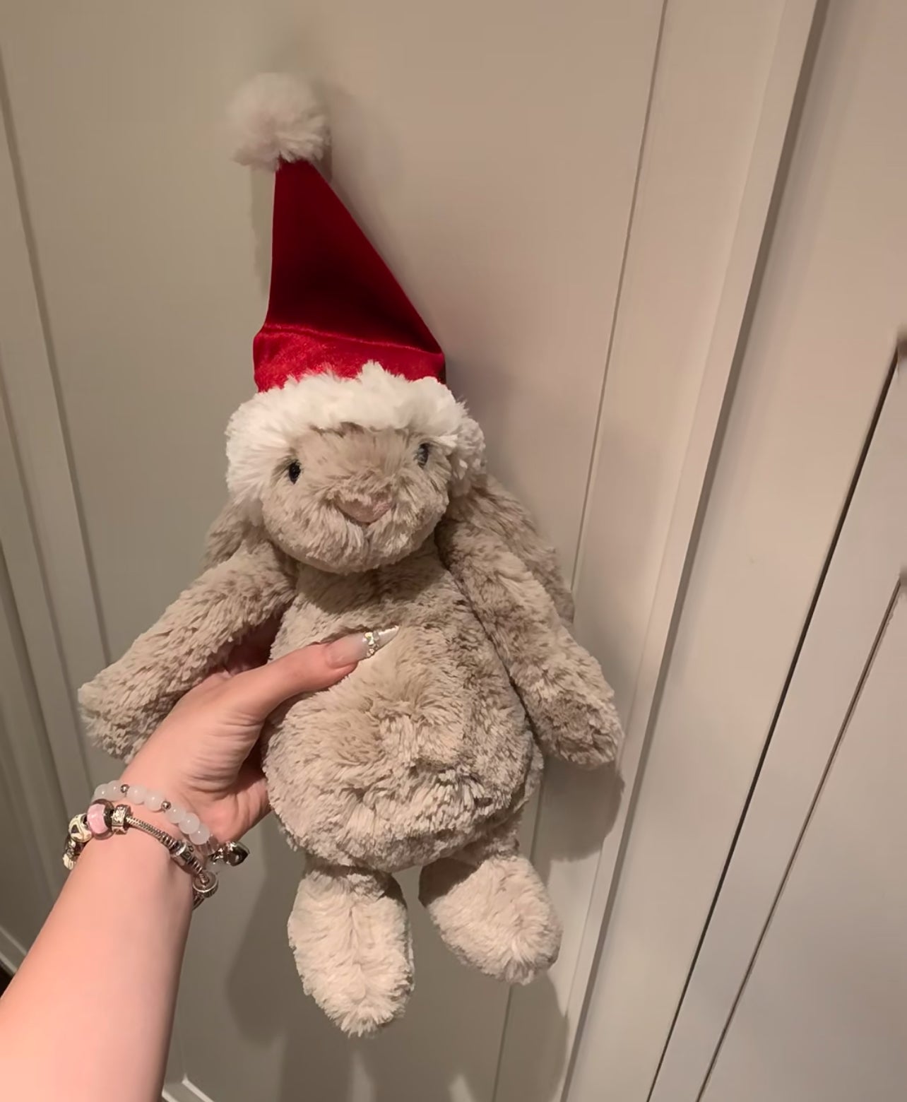 JellyCat Xmas Hat Bunny