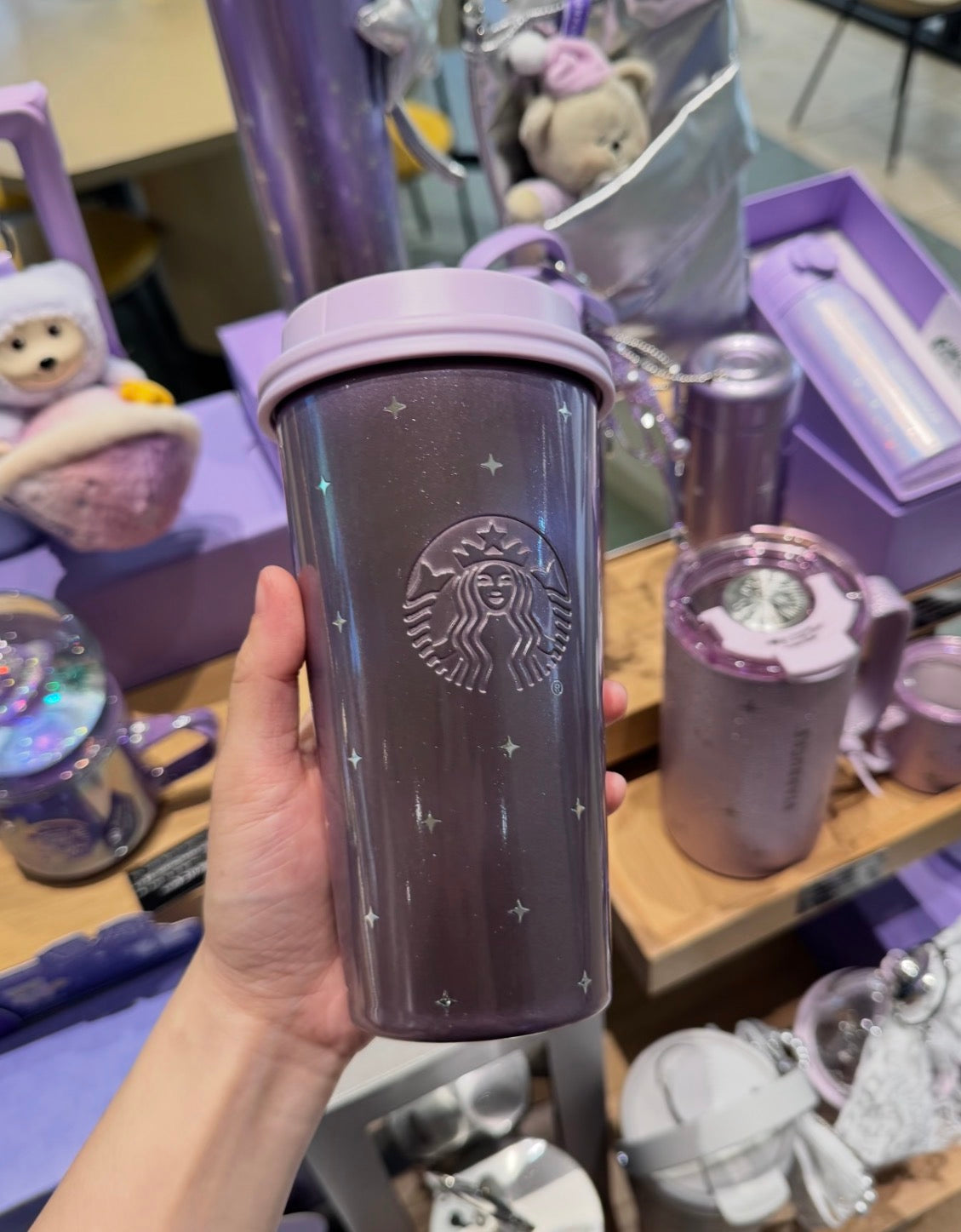 Starbucks Galaxy Cat Eye Tumblr