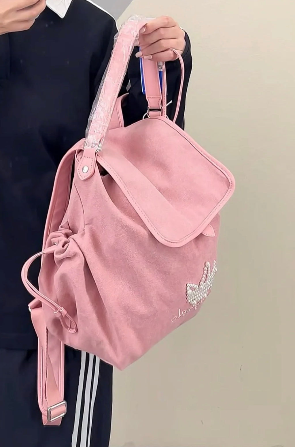 Adidas Pink Pearl Bagpack