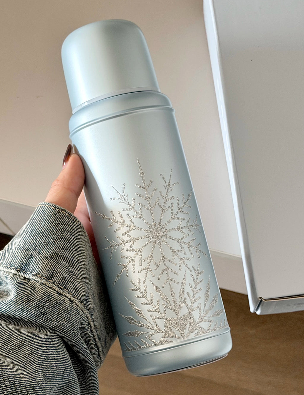 Starbucks Winter Frozen Thermos Tumblr