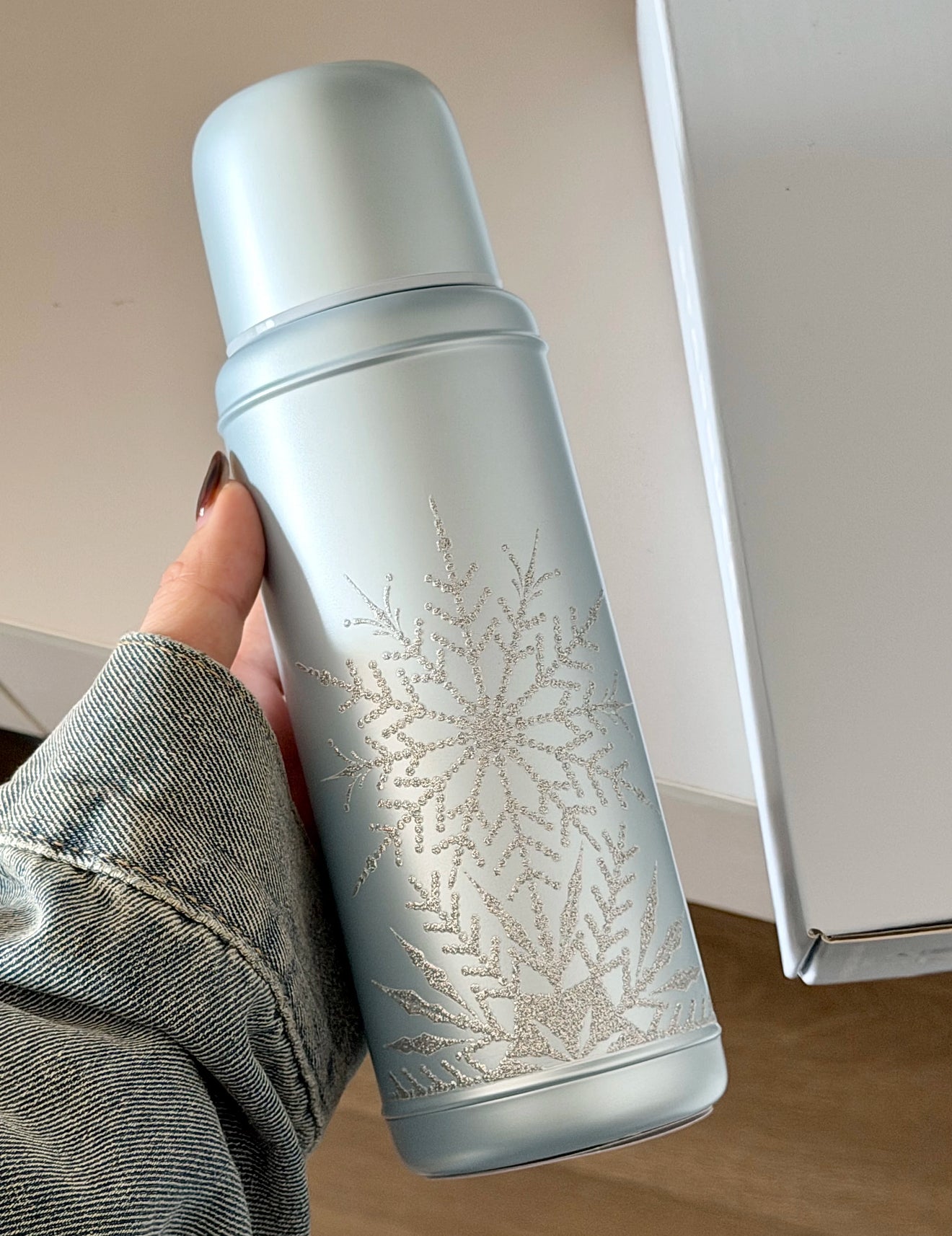 Starbucks Winter Frozen Thermos Tumblr