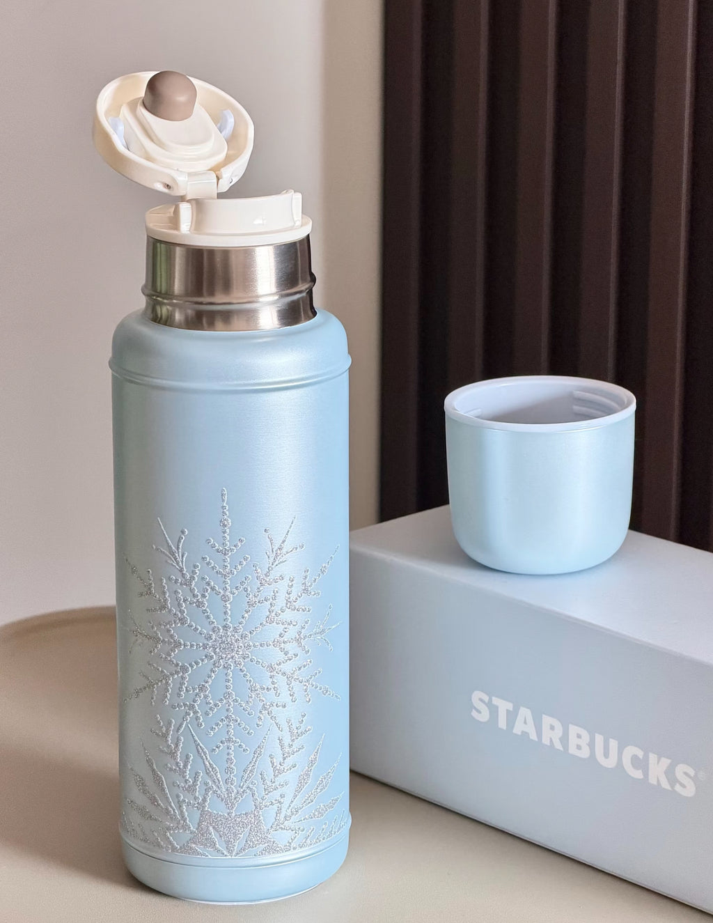 Starbucks Winter Frozen Thermos Tumblr