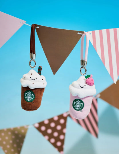 Starbucks Plush Toy Keychain Set