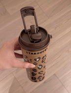 Starbucks Leopard Lid Tumblr