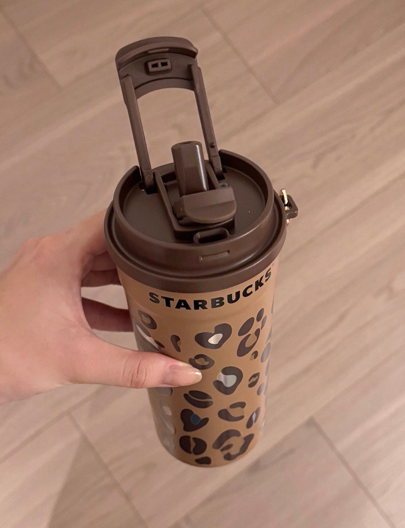 Starbucks Leopard Lid Tumblr