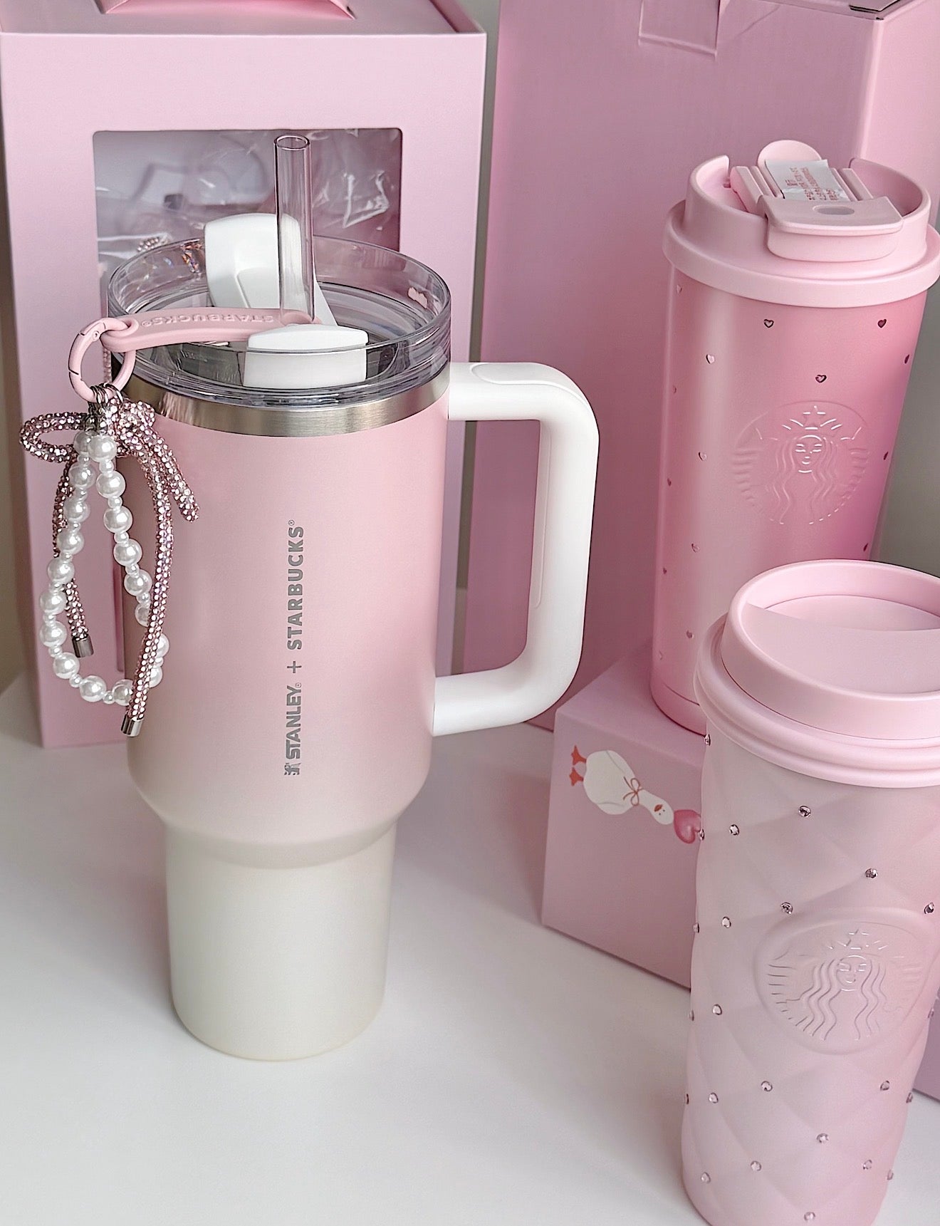 Starbucks x Stanley Valentines